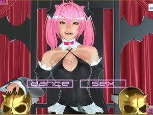 3d hentai babe hot riding stiff cock in the beach