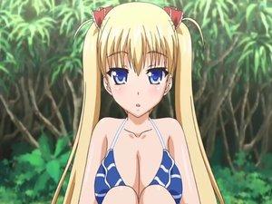 busty hentai coed caught by monster and deep wetpussy fucked