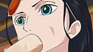 busty lesbian hentai coeds having dildo sex