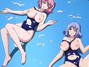 chained hentai with bigtits ass and pussy fucked