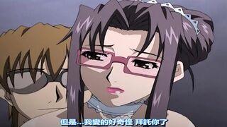 cute hentai girl oralsex and hot tittyfucking
