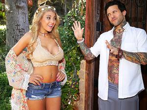 jenna jameson poked by rubber cock