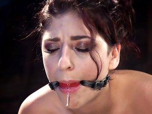 wild tattooed  girl hard fuck